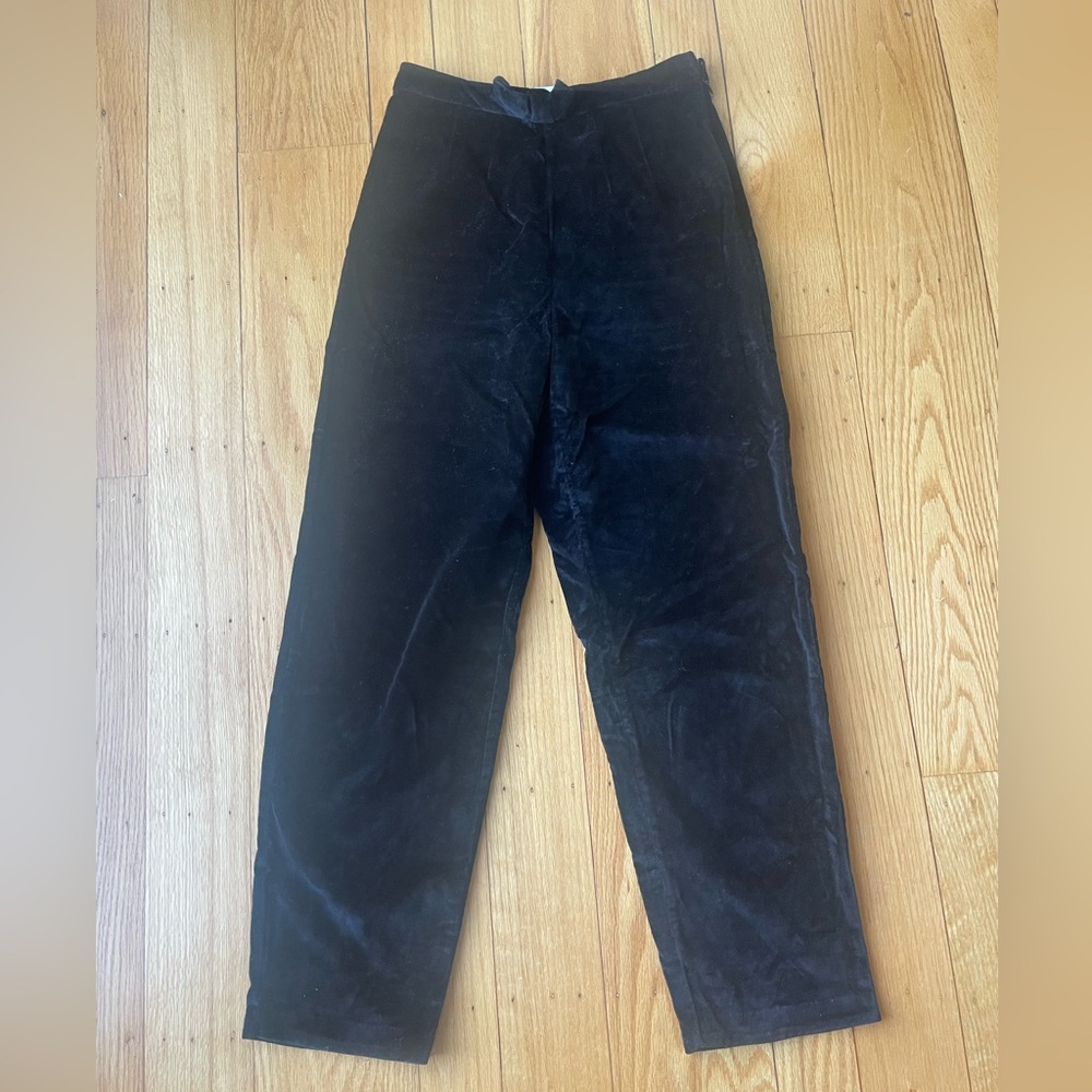 Doen Black Silk Pants